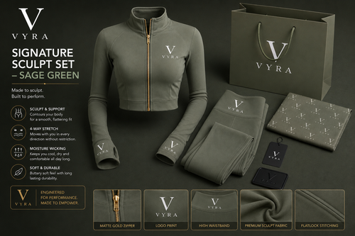VYRA Signature Sculpt Set – Sage Green